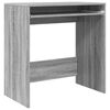 vidaXL Miza Siva Sonoma Inženirski les 77.5 x 43 x 79 cm