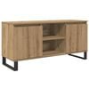 vidaXL TV omarica Umetni hrast 104 x 35 x 50 cm Konstruiran les