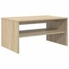 vidaXL Klubska miza Sonoma hrast 80 x 50 x 40 cm Inženirski les