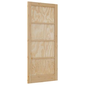 vidaXL Notranja vrata 86 x 198,5 cm Vezani les Naravna
