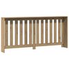 vidaXL Pokrov za radiator hrast 175x20x82 cm inženirski les
