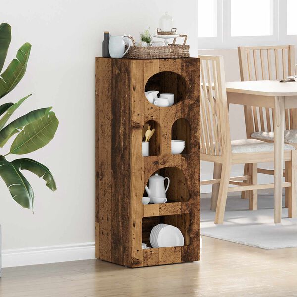 vidaXL Strani &scaron;al Star les 40 x 35 x 100,5 cm Konstruiran les