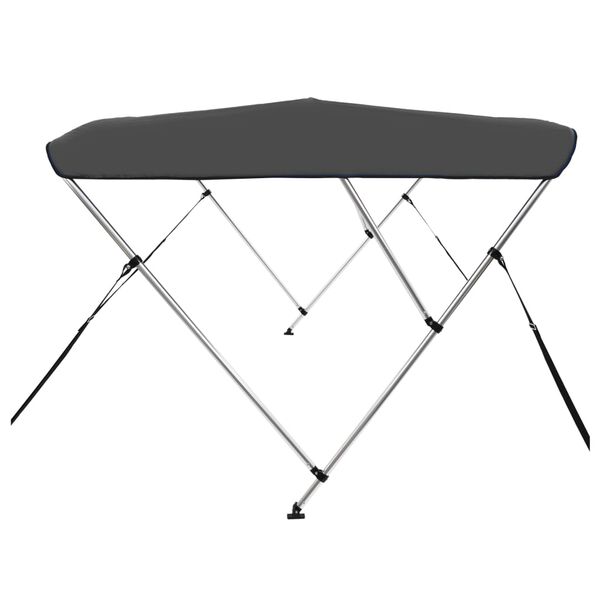 vidaXL Bimini tenda s 3 loki antracitna 183x140x137 cm