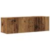 vidaXL TV omara 6-delna stenski stari lesni inženirski les
