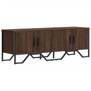 vidaXL TV omarica rjavi hrast 122x34x41 cm inženirski les