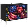 vidaXL TV omarica KIEL 69 x 33 x 50,5 cm Črni hrast Inženirski les