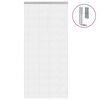 vidaXL Verižna mreža proti mrčesu za vrata 100x226 cm aluminij
