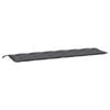 vidaXL Blazina za vrtno klop antracit 200x50x7 cm oxford tkanina