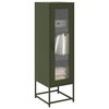 vidaXL Highboard Olive Green 36x39x123 cm Hladno valjano jeklo
