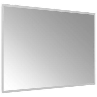 vidaXL LED kopalniško ogledalo 90x60 cm