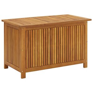 vidaXL Vrtna &scaron;katla za shranjevanje 90x50x58 cm trden akacijev les