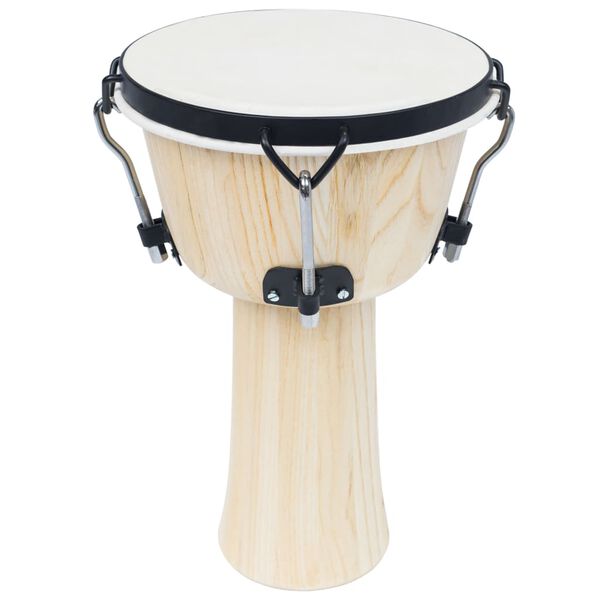 vidaXL Boben djembe 25 cm kozja koža