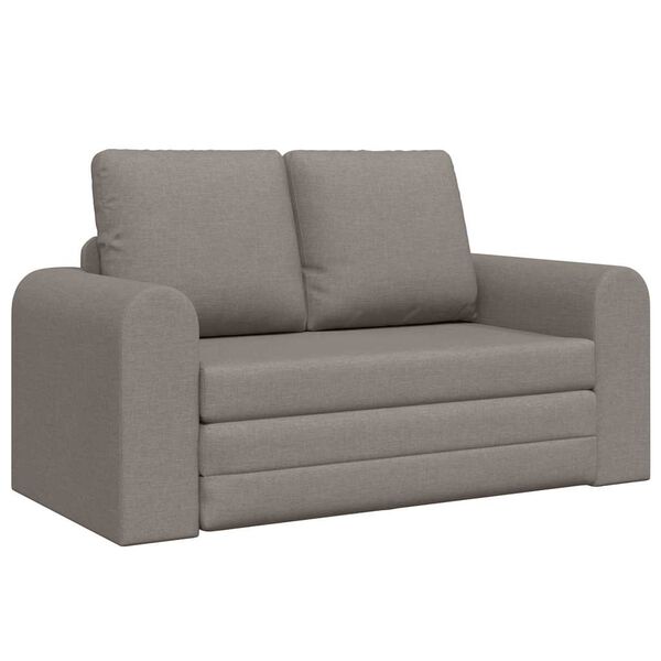 vidaXL Sofa postelja 60cm Taupe blago