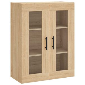 vidaXL Stenska omarica sonoma hrast 69,5x34x90 cm