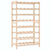 vidaXL Stojalo za vino iz cedrovine 57,5x28x102 cm