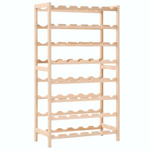 vidaXL Stojalo za vino iz cedrovine 57,5x28x102 cm