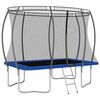 vidaXL Trampolin komplet pravokoten 274x183x76 cm 150 kg