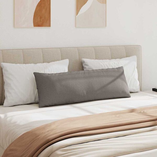 vidaXL Blazine za kavč 2 pcs Taupe 120 x 40 cm blago