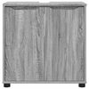 vidaXL Kabinet za umivalnik v kopalnici Siva Sonoma 60 x 30 x 60 cm