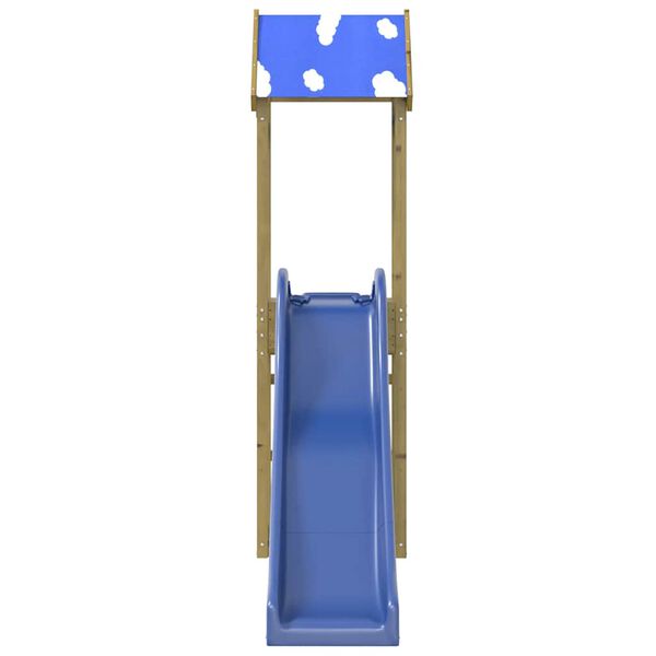 vidaXL Zunanje igralo impregnirana borovina