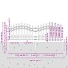 vidaXL Vrtna ograja s suličastim vrhom črna 240 x 75 cm pra&scaron;no barvano jeklo