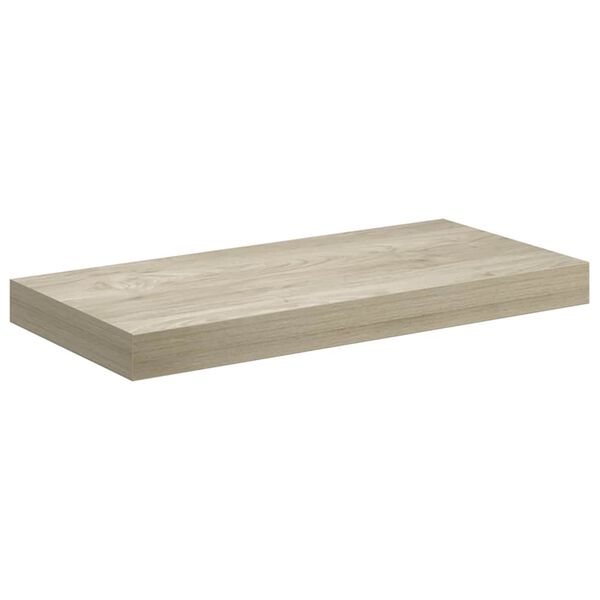 vidaXL Stenska polica barva hrasta 50x23x3,8 cm MDF