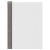 vidaXL Mrežna zaslona 120 x 1000 cm 3 Mesh Inox 201 Srebrna