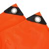 vidaXL Tarpaulin 650g / m&sup2; Oranžna 2 x 3 m Platno s PVC premazom