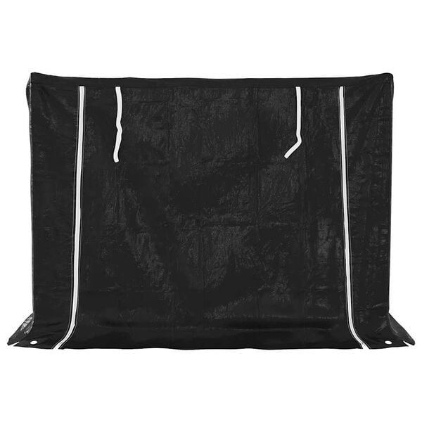 vidaxL Stojalo za drva z dežnim pokrovom 151x80,5x110,5 cm