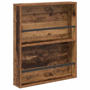 vidaXL Regal za revije Star les 60 x 12 x 70 cm Inženirski les