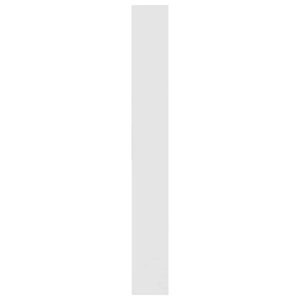 vidaXL Omara za pralni stroj bela 64x24x190 cm