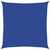 vidaXL Senčnik jadro 160 g/m&sup2; kvadratno modro 7x7 m HDPE
