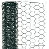 Nature Žična mreža &scaron;estkotna 1x5 m 13 mm jeklo z oblogo zelena