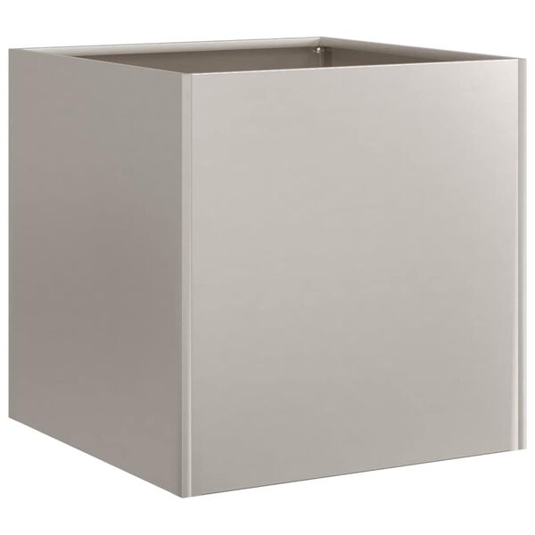 vidaXL Planter Rusty 40x40x40 cm Vremensko odporno jeklo
