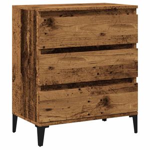 vidaXL Komoda starinski les 60x35x70 cm inženirski les