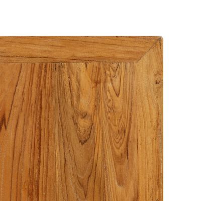 vidaXL Barska miza iz trdne predelane tikovine 60x60x107 cm