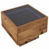 vidaXL Klubska miza Star les 40 x 40 x 30 cm
