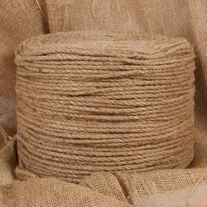vidaXL Vrv iz 100 % jute 6 mm 500 m
