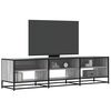 vidaXL TV omarica siva sonoma 180x40x46 cm inženirski les