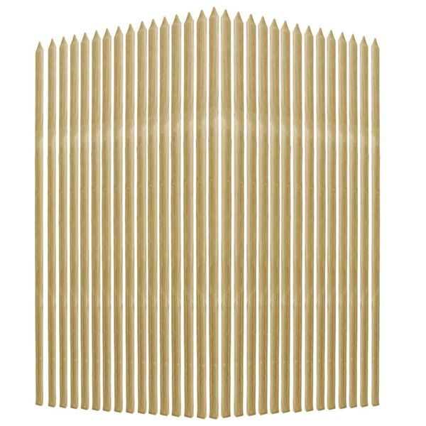 vidaXL Oporne palice za rastline 30 kosov 2,8x2,8x150 cm borovina