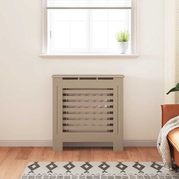 vidaXL Pokrov za radiator MDF 78 cm