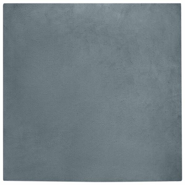 vidaXL Umetno zajčje preproga Olite Antracit 200 x 200 cm Poliester