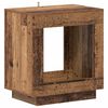 vidaXL Stranska miza Star les 60 x 40 x 65 cm Inženirski les