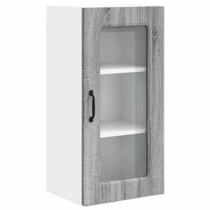 vidaXL Plo&scaron;ča za pomivalni stroj Kalmar Siva Sonoma 40 x 31 x 80 cm