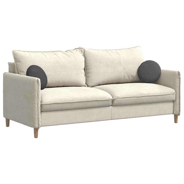 vidaXL Sedežne blazine 2 pcs Temno siva &Oslash; 30 cm Žametna tkanina