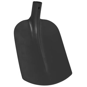 vidaXL Glava lopate Črna 34,5 x 24 cm Pra&scaron;no lakirano jeklo