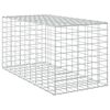 vidaXL Gabion z 3,5 mm žico in 5x10 cm mrežo 50x100x50 cm