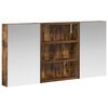 vidaXL Komplet omaric za kopalnico 3 kos 100 x 10,5 x 50 cm