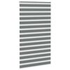 vidaXL Zebra Blind Dark Grey 125x230 cm &Scaron;irina tkanine 120,9 cm
