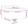 vidaXL Stenski umivalnik siv 40x40x24 cm smola